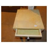 SMALL STAND 1 DRAWER 24.5" H X 18" X 18"
