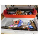 CRAFTSMAN TOOLBOX WITH SCREWDRIVERS ETC.