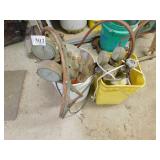 OXYGEN ACETYLENE TANK WITH GAUGES