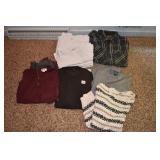 SWEATERS APT 9, ASHWORTH, LG. T SHIRTS, ST. JOHN