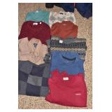 IZOD WOOL SWEATER AND OTHER SZ. L SWEATERS