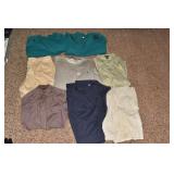 SZ. 10 GRAY TENNIS SHOES, NIKE VINTAGE GOLF