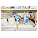 TOILET PAPER, NAIL TRIMMERS, SHAMPOO ETC.