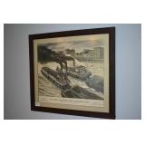 22" X 24" PRINT " THE GREAT " WELCOME WEEK"