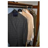SUITS 41 R, SHIRTS 15 1/2 & 16 32/33 SLEEVES