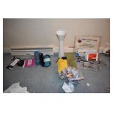 VASE ROSEHTHAL, FOLD OUT WALKING STICK, BELL,