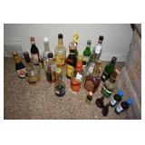 OPEN LIQUOR BOTTLES
