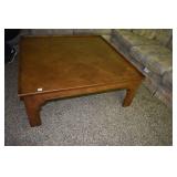 HENREDON COFFEE TABLE 42" X 42" X 17" H