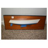 CAPELLA WOOD SHIP ON BOARD 24" X 9"