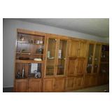WALL UNIT SECTIONAL - OVERALL - 162" LONG X 78" H