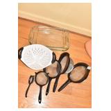 STRAINER, PYREX BOWLS