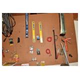 WIPER BLADES 18", SCREWDRIVER, METAL SHEARS, ETC.