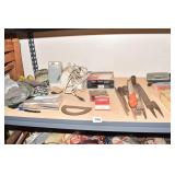 STEEL WOOL, FILES, PIPE HEATER, ETC.