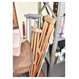 SKI POLES, BALL RETRIEVER, ETC.