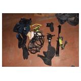 SCUBA GAUGES, DAGOR KNIFE, SCUBA VEST BY SEAQUEST