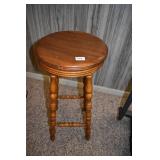 SWIVEL BAR STOOL; 30" H