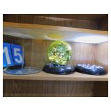 DISPLAY STAND WITH LIGJT TWO TO GO WITH DIMMERS