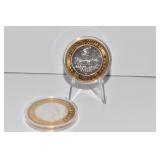 3 CAESAR`S ATLANTIC CITY $10 COINS LIMITED