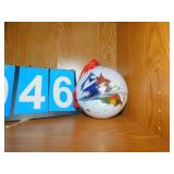 GLASS BALL ORNAMENT 6" ROUND
