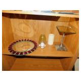 MIRRORED DISPLAY PLATE 12" ROUND, MIRROR