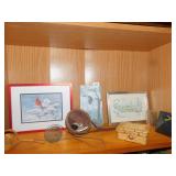 FRAMED PRINTS MINI WICKER BASKET, VINTAGE EGG