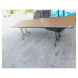 8FT WOODEN TABLE