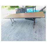 8FT WOODEN TABLE