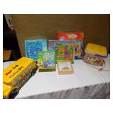 ASSORTED PUZZLES; SOME FOR AGES 3 AND UP; OTHERS