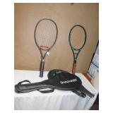 WILSON TENNIS RACKET WITH COVER; SNAUWERT TENNIS