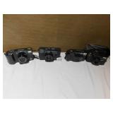 MINOLTA LENS AF TELE; CANON AF35M; OLYPMPUS