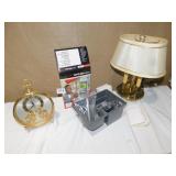 BULOVA BO CLOCK; VERIZON LG VX3100 FLIP PHONE;