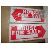 FOR SALE NEW SIGNS W/ STAKES DOUBLE SIDED