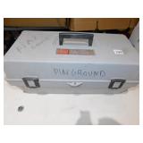 TOOL CHEST WITH BUTTON HEAD BOLTS, 4 CAPS, ALLEN