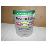 RUST-OLEUM HUNTER GREEN OIL BASED FULL GALLON
