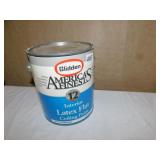 GLIDDEN CEILING PAINT GALLON, BLUE GOOSE ENAMEL,