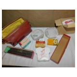 SHAVE KIT BAG AND VINTAGE SOAPS