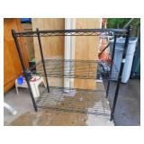 BLACK WIRE RACK