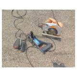 CIRCULAR SAW, 3/8" DRILL, BELT SANDER