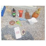 WOODEN HALLOWEEN DECORATION, BROOM, ADULT