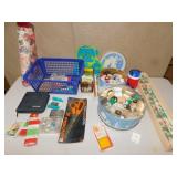 FISKARS SCISSORS, SEWING THREAD, WRAPPING PAPER,