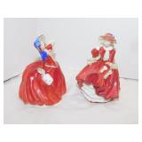 PAIR OF ROYAL DOULTON HN3499 "TOP O