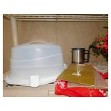 GIFT BAGS; CAKE BOZ; ARTIFICIAL FLOWERS IN SMALL