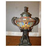 URN SHAPE LAMP 26" H X 18" W W/ ROCKER SWITCH