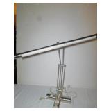 CHROME DESK LAMP ADJUSTABLE NECK