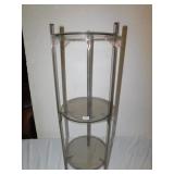 PLASTIC ROUND TABLE 34" H LIGHT WEIGHT STAND