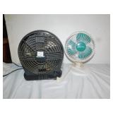 PAIR OF ELECTRIC FANS