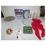 FROSTED BIRD ORNAMENTS; GLASS ORNAMENTS;