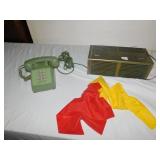 TOUCH TONE PHONE GREEN; SEARS AIR PURIFIER;