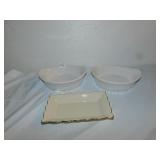 CORNING WARE, LENOX CANDY DISH