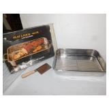 STAINLESS KITCHENWARE PAN W/ BOX